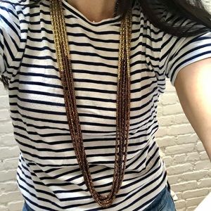 R.J. Graziano necklace long multi strand ombré